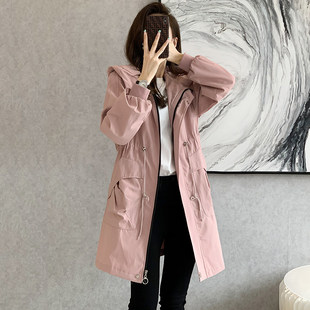 大码女装外套显瘦春秋2025年新款秋装减龄遮肉胖mm宽松200斤风衣