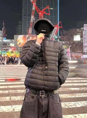 对版现货】Micro Down Half zip国标90白鸭绒排骨羽绒服外套男女