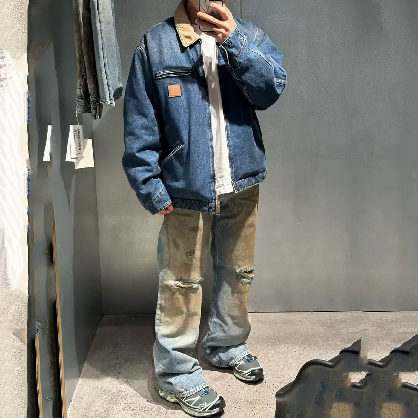 自主】卡哈风格底特律工装夹克J夹克