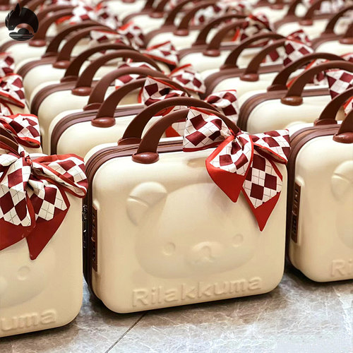 实用小熊行李箱伴手礼可爱结实！