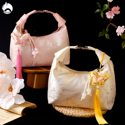 新中式国风刺绣伴手礼盒女伴娘实用礼品袋子手提包包结婚礼物成套