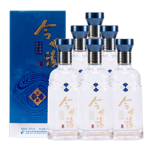 今世缘天地人和天和 42度500ml*6瓶整箱装 江苏国产白酒宴请送礼