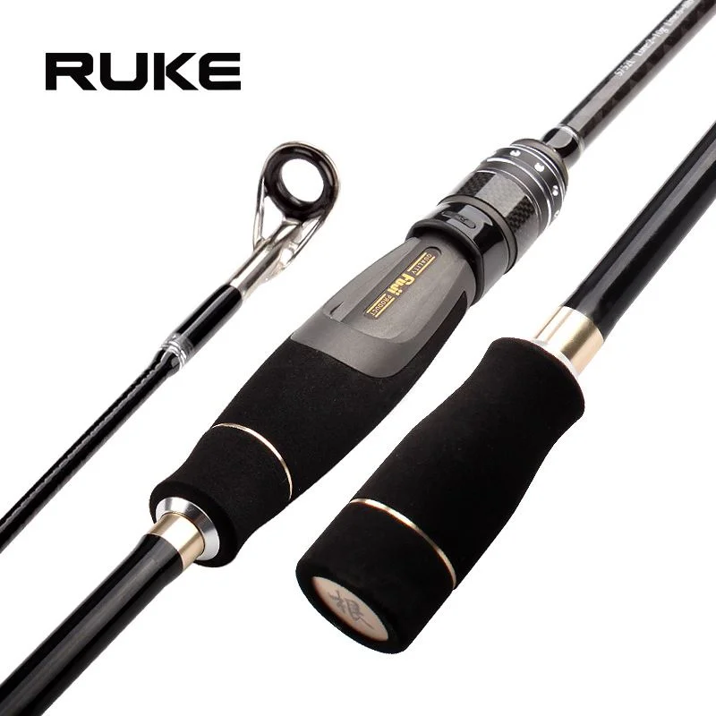 RUKE路亚竿多尼小根钓竿软虫铅头钩快调软调虫竿富士钓竿鱼竿