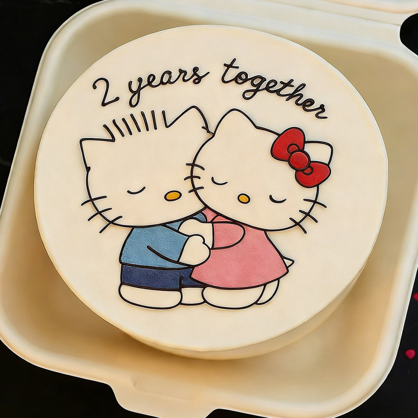 可爱拥抱情侣KT猫蛋糕装饰摆件情人节女朋友甜品生日甜品烘焙插件,节庆用品/礼品,节日装扮用品,淘宝优惠券,粉丝福利购,淘宝优惠卷