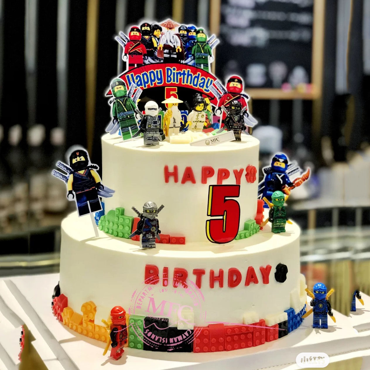 忍者幻影儿童动漫公仔蛋糕装饰摆件小朋友男孩游戏人偶烘焙插件