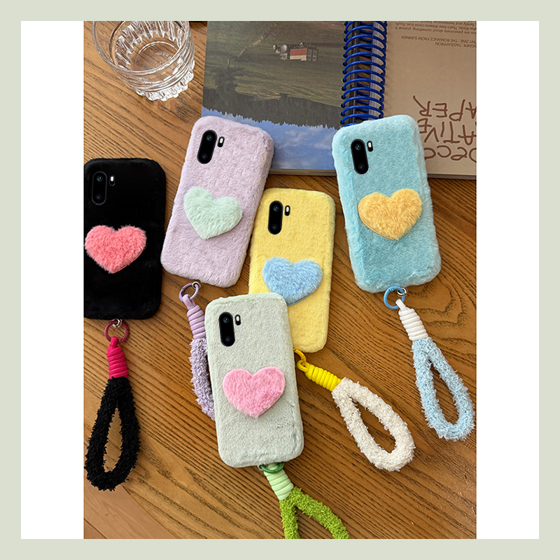 ins风简约爱心适用oppo一加ace6手机壳ace5至尊版1+15挂绳13秋冬季12毛绒11pro软10/9rt/ace3v/2v/1+oneplus