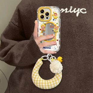 可爱卡通星星人适用vivox300pro手机壳x200ltra镜子x100s挂件x90por手腕带x80铃铛x70软x60/x50/x30/x27/vivi