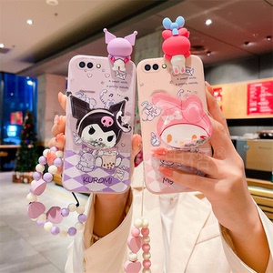趴趴库洛米美乐蒂oppor11手机壳r11s可爱plus卡通r9splus少女心r9s带sk流沙st支架oppo硅胶r11超萌0ppo立体软