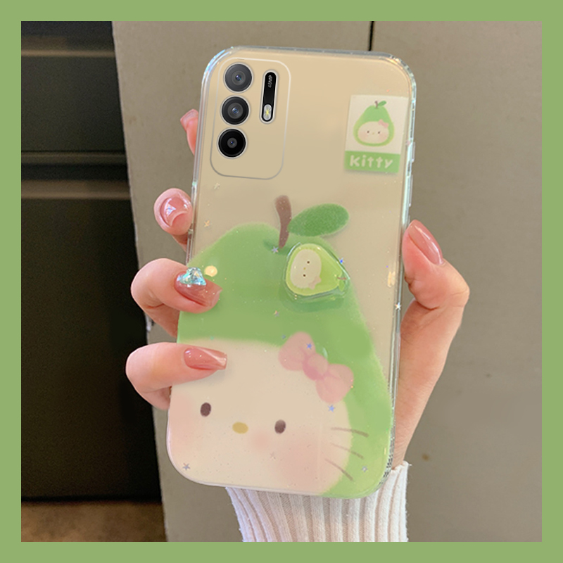 可爱kt猫雪梨适用oppoa3pro手机壳a2x卡通a1立体a97可旋转a96凯蒂猫a95软a93a91a72a58a57a52a32a11a9a31a8a5
