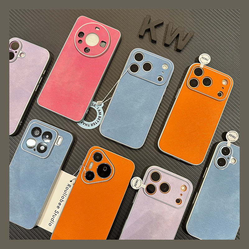 复古风纯色适用opporeno14pro手机壳reon13简约12橙色11牛仔纹10por+个性9新款8小众7se二合一6硅胶5k十oppo