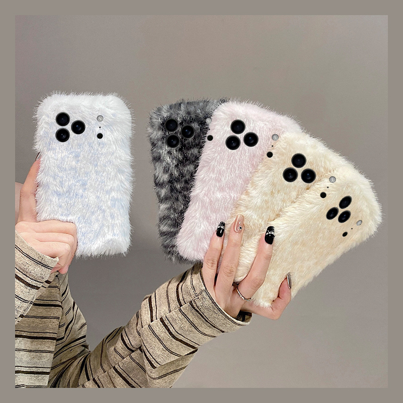 ins风拼色豹纹适用苹果17promax手机壳华为pura80荣耀400pro小米15晕染vivos30毛绒opporeno14秋冬季x200简约