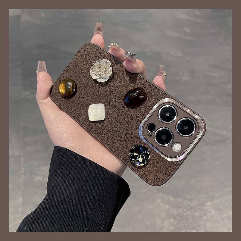 ins风几何宝石圆珠适用oppofindx9pro手机壳fondx8s立体x7高级感k13turbo个性k11x小众k10新款r17/x6/x5/oppo