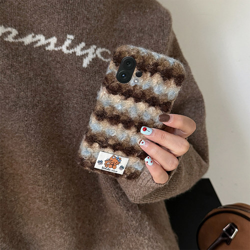 条纹线条kt猫适用vivos30promini手机壳s20拼色s19pro贴纸s17t秋冬季s16e毛绒t1毛茸茸s15s12s10s9s7s1卡通软