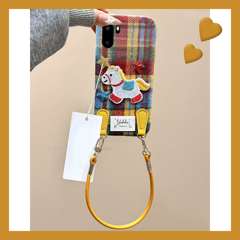 彩色条纹星星木马适用oppo一加ace6手机壳ace5至尊版1+15立体13毛绒12秋冬11pro软10/9rt/ace3v/2v/1+oneplus