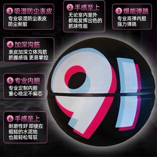 7号吸湿PU耐磨学生篮球生日礼物