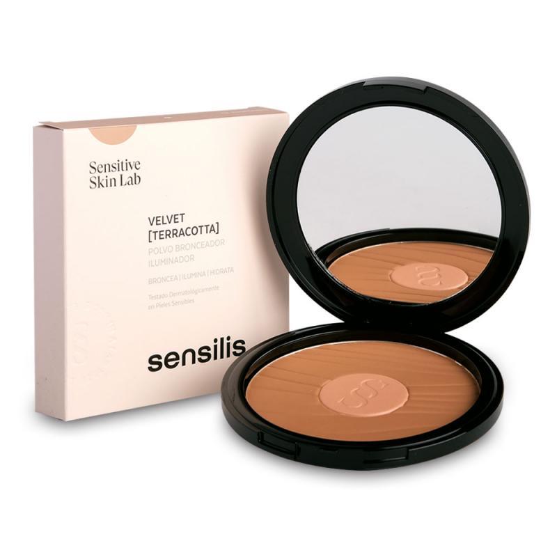 【欧洲直邮】SENSILIS 丝绒{陶土}古铜粉免晒美黑丝滑保湿润肤#02