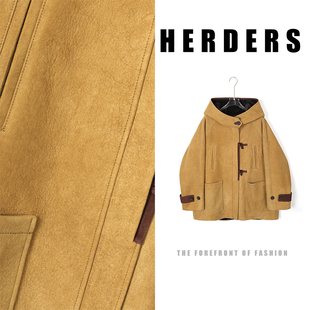 257155 连帽皮毛一体外套 11.11 中长款