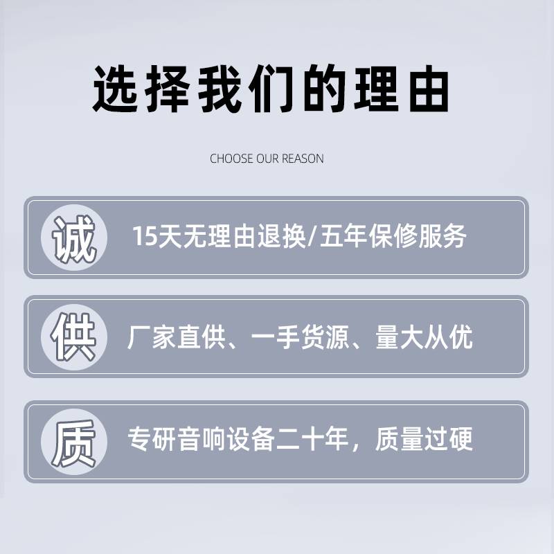 销分频器舞台音响KTV户外婚庆喇叭高低音二分频器喇叭单15寸音箱