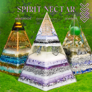 紫氣東來水晶奧剛努比亞金字塔辦公桌面福瑞呈祥禪意新年小擺件