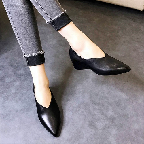 Обувь с заостренным носом, туфли для кожаной обуви, коллекция 2023