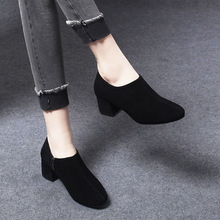 2025新款秋季女鞋羊皮软皮鞋女士单鞋女真皮软底妈妈鞋绒面乐福鞋