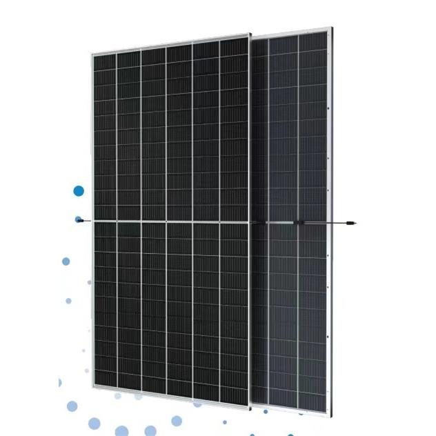 天合双面太阳能板650W晶硅光伏组件户外高效能发电板