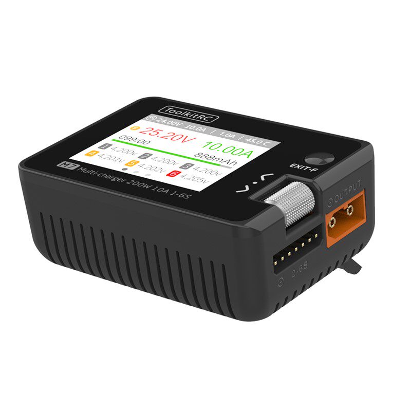 Toolkitrc M7 200W 10A 格氏FPV穿越机航模锂电池智能平衡充电器高性价比高么？