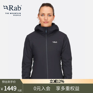 Light女士轻便金标棉服透气保暖棉衣QIP Alpine RAB睿坡Xenair