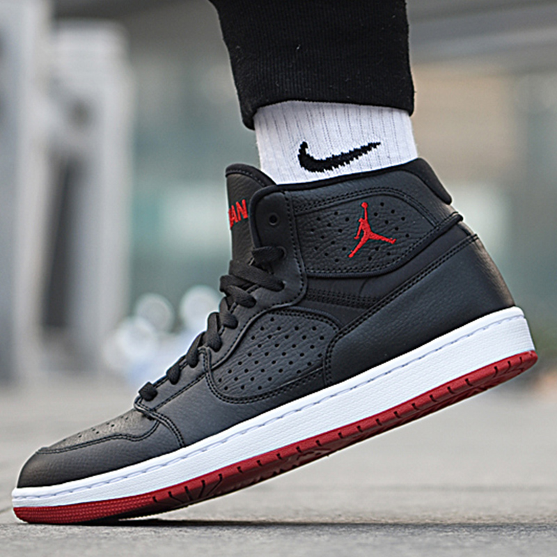 nike耐克男鞋2021春新款air jordan aj高帮缓震篮球鞋ar3762-001