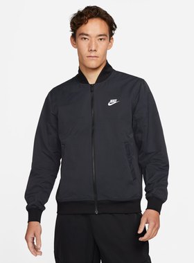 Nike耐克外套男装2024秋季新款休闲训练舒适运动夹克DM6822-010