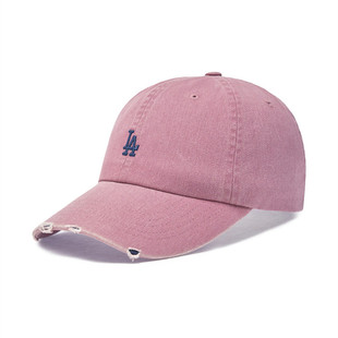 MLB 男女同款百搭韩系显脸小复古软顶棒球帽 3ACPB096N YT