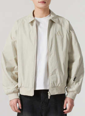 adidasAdidas男装外套2025秋新款运动服健身训练梭织夹克JZ4194