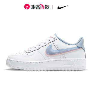 100 Force CW1574 AF1空军一号白蓝粉双钩女子板鞋 NIKE耐克Air