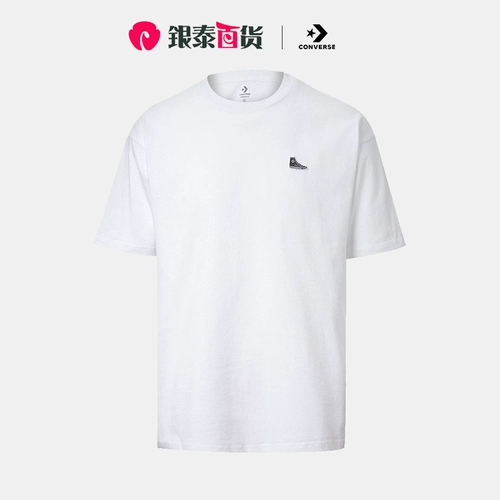 Летние конверсы, спортивная футболка для отдыха, короткий рукав, 2022, городской стиль, с вышивкой