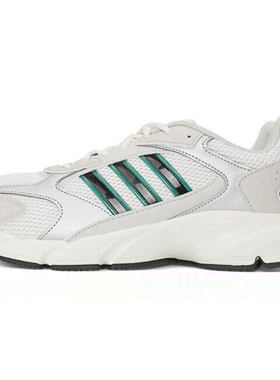 阿迪达斯跑步鞋男鞋低帮运动鞋轻便透气缓震休闲鞋JS4839