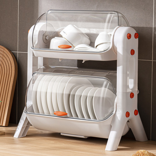 宜美汇碗筷收纳盒带盖