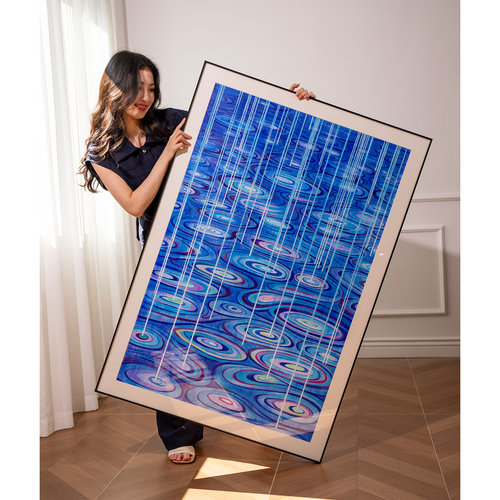 【颐画官方正品】陈然然×林烨艺术手绘限量版油画设计师高级挂画