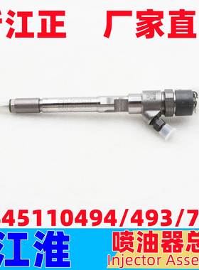 适用于江淮喷油器喷油嘴 0445110494/493/750喷油器配件