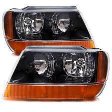 前大灯适用于 吉普大切诺基 Jeep Grand Cherokee 99-02款前大灯