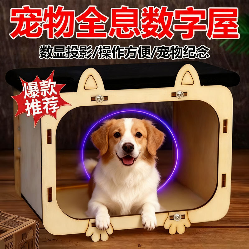 纪念爱宠高清动态3d全息数字屋