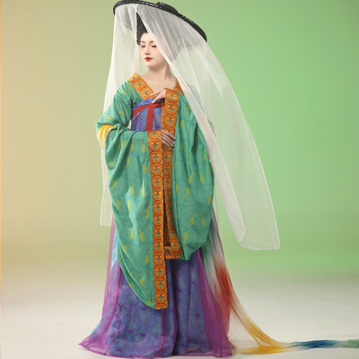 1299双层真桑蚕丝双绉广袖