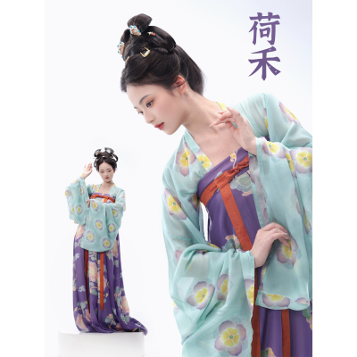 真丝749两件套8姆米唐制齐胸破裙