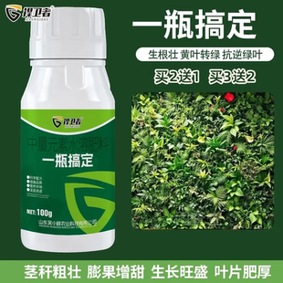 捍卫者一瓶搞定叶面肥提苗壮棵水枪喷雾瓜果蔬菜通用中量元素正品
