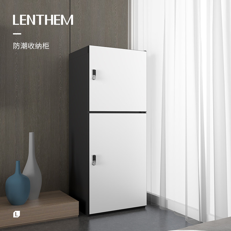 领顿电子防潮柜 机芯相机邮票字画干燥柜 实验室设备除湿柜 三色温照明420/520