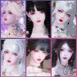 一梦江湖手游捏脸数据3.0新生版成女门派通用玉音雾绡寒栀女合集