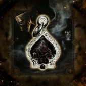 鲁士坤皮 泰佛佑泰国佛牌真品 黑桃A 吊坠 送链子 银壳 订