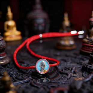 泰佛佑泰国佛牌 龙婆瑞庙 雄鸡自身手绳手链 保色