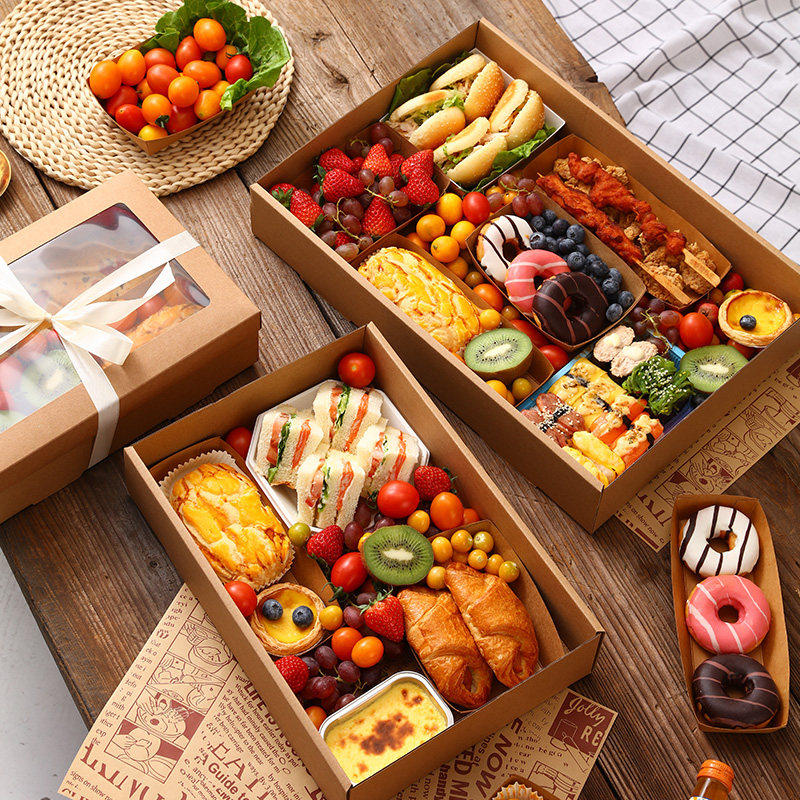 食品级一次性野餐盒子