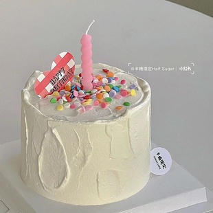 多彩糖果压片蛋糕装饰点缀卡通糖彩珠糖彩针糖装饰用甜品DIY烘焙