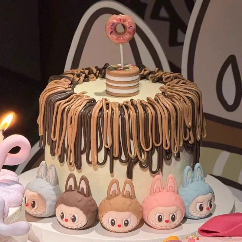 卡通阿布布头蛋糕装饰摆件儿童男女孩简约生日烘焙装扮布布头公仔,节庆用品/礼品,节日装扮用品,淘宝优惠券,粉丝福利购,淘宝优惠卷